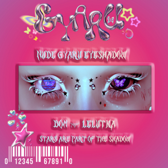 Second Life Marketplace - GYARU// NUDE GYARU EYESHADOW (99LINDENS INWORLD)